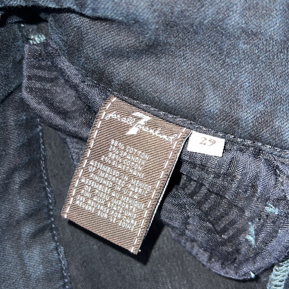 7 For All Mankind High Rise Super Flare Jeans 29 - Picture 3 of 7